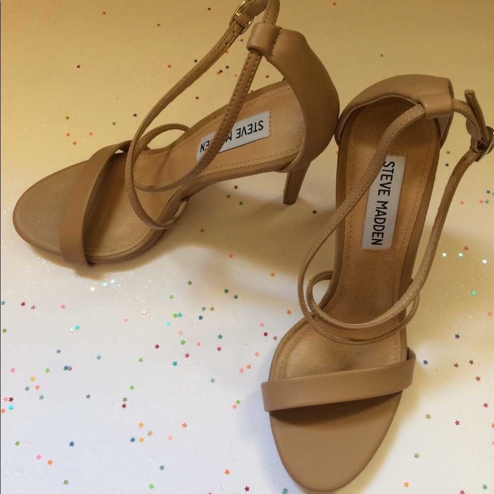 Tan Steve Madden heels
